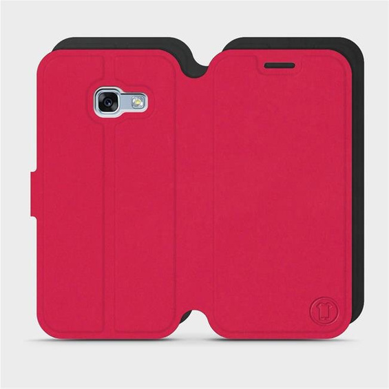Phone Case Samsung Galaxy A3 2017 - Design Red with Black