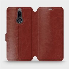 Phone Case Huawei Mate 10 Lite - Design Brown&Orange
