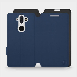 Phone Case Nokia 8 Sirocco - Design Navy with Black