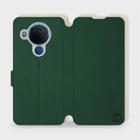 Phone Case Nokia 5.4 - Design Green with Platinum