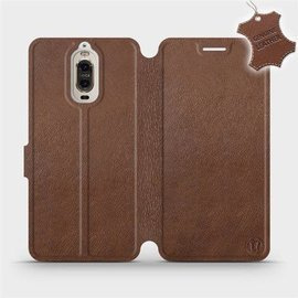 Phone Case Huawei Mate 9 Pro - Design Brown Leather