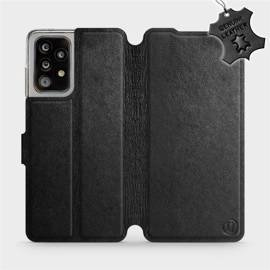 Phone Case Samsung Galaxy A52 - Design Black Leather