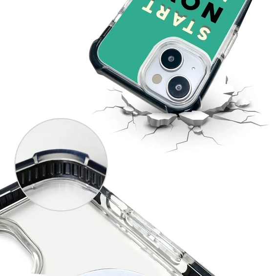 Etui MagSafe Elite Bumper Apple iPhone 15 Plus - wzór D079D