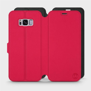Phone Case Samsung Galaxy S8 - Design Red with Black