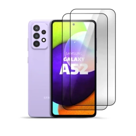 2-Pack Tempered Glass Clear for Samsung Galaxy A52