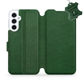 Phone Case Samsung Galaxy M34 5G - Design Green Leather
