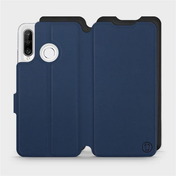 Phone Case Huawei P30 Lite - Design Navy with Black