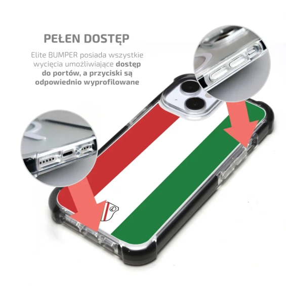 Case MagSafe Elite Bumper for Apple iPhone 16 Pro Max - Design D09LW
