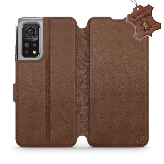 Hülle für Xiaomi Mi 10T Pro - Farbe Brown Leather
