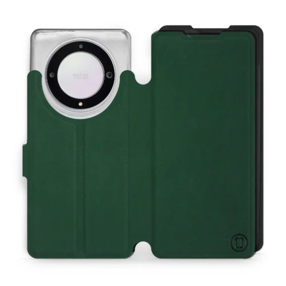 Hülle für Huawei Honor Magic5 Lite 5G - Farbe Grün mit Schwarz