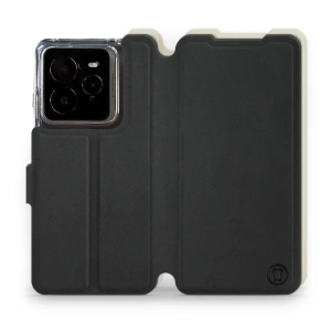 Phone Case Realme GT 7 Pro - Design Black with Platinum