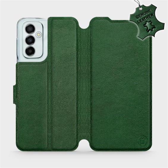 Hülle für Samsung Galaxy M23 5G - Farbe Green Leather