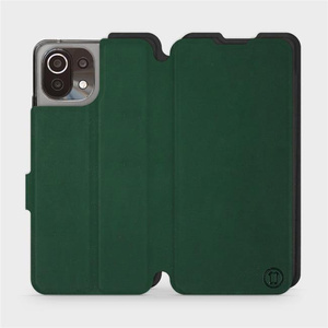 Hülle für Xiaomi Mi 11 Lite - Farbe Grün mit Schwarz