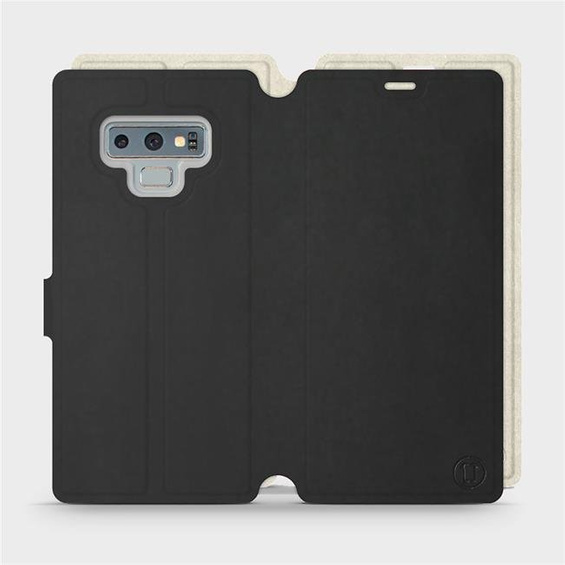 Phone Case Samsung Galaxy Note 9 - Design Black with Platinum