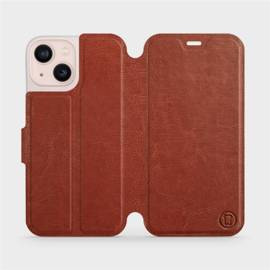 Hülle für Apple iPhone 13 mini - Farbe Brown&Orange