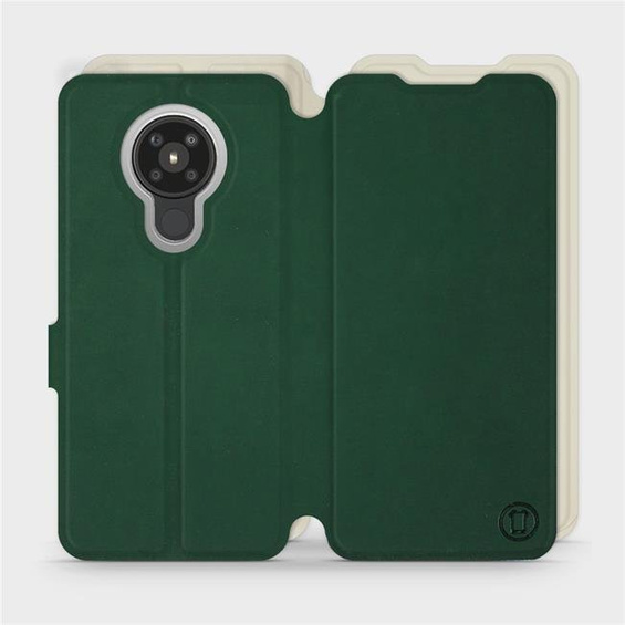 Phone Case Nokia 5.3 - Design Green with Platinum