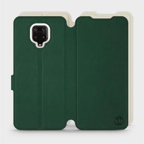 Phone Case Xiaomi Redmi Note 9 Pro - Design Green with Platinum