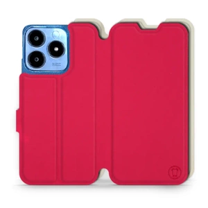 Hülle für Realme C63 - Farbe Rot mit Platin