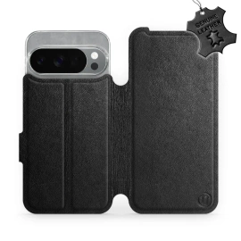 Phone Case Google Pixel 10 Pro - Design Black Leather