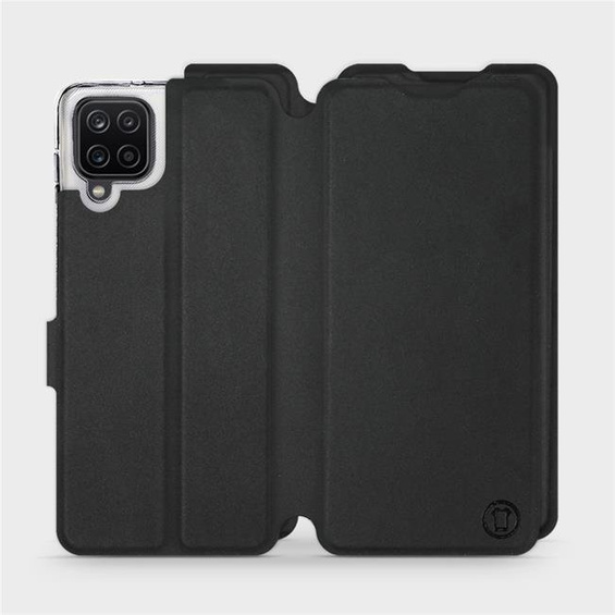 Phone Case Samsung Galaxy A12 - Design Black with Black