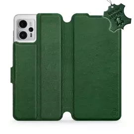 Phone Case Motorola Moto G23 - Design Green Leather
