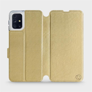 Phone Case Samsung Galaxy M31s - Design Gold&Gray