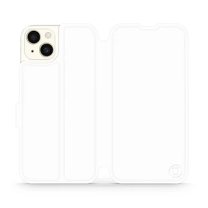 Phone Case Apple iPhone 15 Plus - Design White&Orange