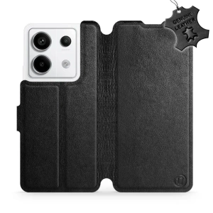 Phone Case Xiaomi Redmi Note 13 PRO - Design Black Leather