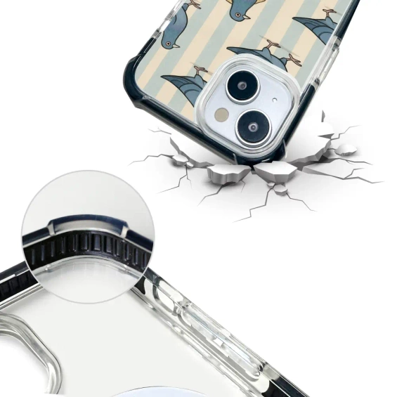 Case MagSafe Elite Bumper for Apple iPhone 16e - Design DP91D