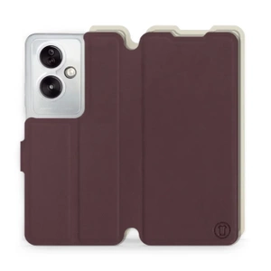 Phone Case OPPO A79 5G - Design Burgundy with Platinum