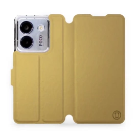 Hülle für Xiaomi POCO M7 Pro 5G - Farbe Gold&Gray