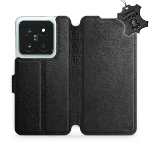 Hülle für Xiaomi 14 Pro - Farbe Black Leather