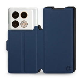 Phone Case Infinix Note 40 Pro - Design Navy with Black