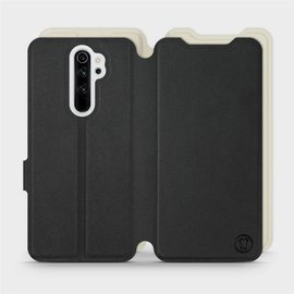 Phone Case Xiaomi Redmi Note 8 Pro - Design Black with Platinum