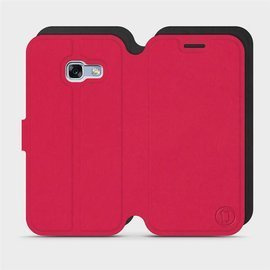 Phone Case Samsung Galaxy A3 2017 - Design Red with Black