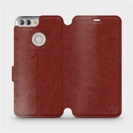 Phone Case Huawei P Smart - Design Brown&Orange