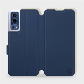 Phone Case Vivo Y52 5G - Design Navy with Platinum