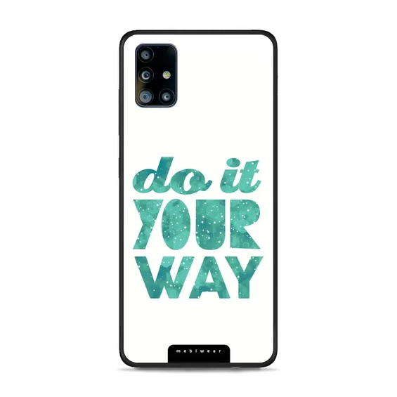 Phone Glossy Case Samsung Galaxy A51 - Design G080G