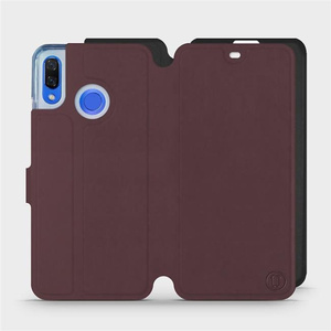 Phone Case Huawei Nova 3 - Design Burgundy with Black