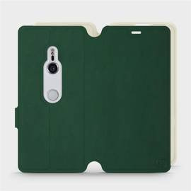 Phone Case Sony Xperia XZ3 - Design Green with Platinum