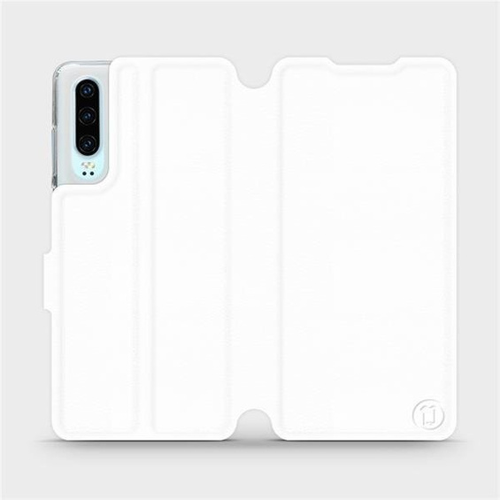 Etui do Huawei P30 - wzór White&Orange