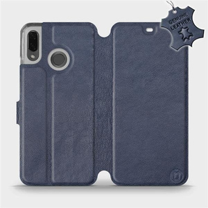 Phone Case Huawei Nova 3 - Design Blue Leather