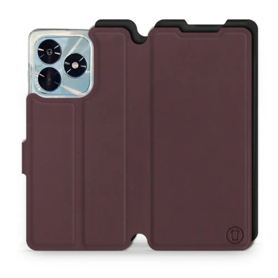 Phone Case Huawei Honor X5c Plus - Design Burgundy with Black