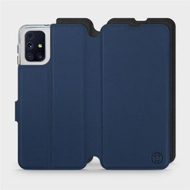 Phone Case Samsung Galaxy M31s - Design Navy with Black