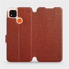 Phone Case Xiaomi Redmi 9C - Design Brown&Orange
