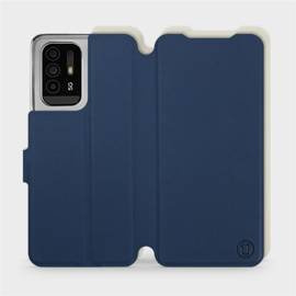 Phone Case OPPO Reno 5 Z - Design Navy with Platinum