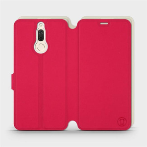 Hülle für Huawei Mate 10 Lite - Farbe Rot mit Platin