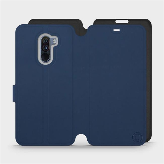 Phone Case Xiaomi Pocophone F1 - Design Navy with Black