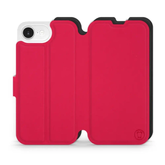 Phone Case Apple iPhone 16e - Design Red with Black