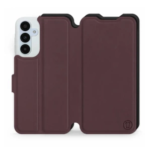 Phone Case Samsung Galaxy A25 5G - Design Burgundy with Black